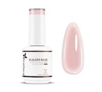 Nicedeco 8 in 1 Builder Base Strengthening Gel 15ml, UV/LED Clear Building Nail Gel in a Bottle for Hard Strong Nails Tips & Extensions, Gel Polish Nail Repair Nail Strengthen 020