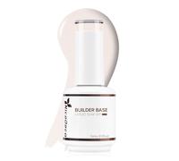 Nicedeco 8 in 1 Builder Base Strengthening Gel 15ml, UV/LED Clear Building Nail Gel in a Bottle,Gel Polish Nail Repair Nail Strengthen 009