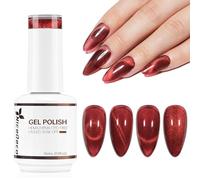 Nicedeco Cat Eye Gel Nail Polish, 15ML UV/LED Soak-Off Gel Polish Nail Art Manicure Pedicure, Salon & Home Use - Long Lasting & Easy to Apply 299