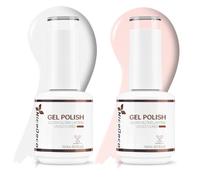 Nicedeco Gel Nail Polish Set, 2x15ml UV/LED Soak-Off Gel Polish Nail Art Manicure Pedicure,Salon & Home Use - Long Lasting & Easy to Apply Kit1