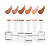 Nicedeco Gel Nail Polish Set, UV/LED Gel Polish,Nail Art Manicure Pedicure, Salon & Home Use - Long Lasting & Easy to Apply 6pcs x 8ml-Kit13