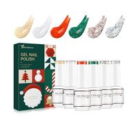Nicedeco Gel Nail Polish Set, UV/LED Soak-Off Gel Polish Nail Art Manicure Pedicure, Salon & Home Use - Long Lasting & Easy to Apply 6pcs x 8ml-Kit28