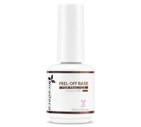 Nicedeco Peel Off Gel Base Coat, Vegan & Cruelty Free, Easy Removal for Gel Polish Practice, No Soaking or Filing Required