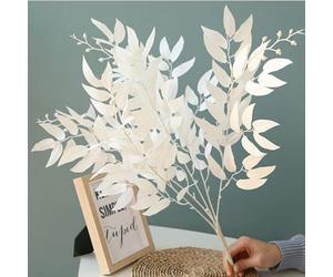 NiceJoy Natural Dried Flowers,White Baby'S Breath Flowers,Artificial Flowers For Living Room Home Kitchen Bedroom Table Decoration Style1