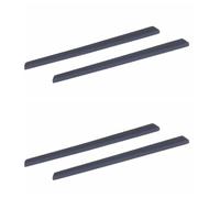 NicelyFit 2 Pairs Ear Socks Sleeves Compatible with Oakley Glass Sunglass Eyeglass Frames OX3222 OX3232 OX3241 OX8097 OX8103, Black, 78mm