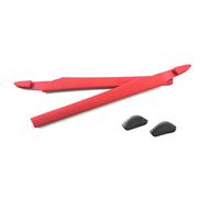 NicelyFit Replacement Kit of Temple Ear Socks + Nose Pads for Oakley Crosslink Pro Sweep Switch Glass Frames Red Size: Crosslink