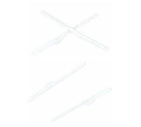 NicelyFit Replacement Temple Ear Socks for Oakley OX3122 OX3125 OX5089 OX5148 Glass Frames, Milky White 2p, 66mm