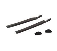 NicelyFit Set of Replacement Temple Arm Socks and Nose Pads for Oakley Crosslink Glass Frames OX8118 OX8027 OX8029 OX8030 OX8031 OX8033 OX3149 OX3128 OX3150 (Black)