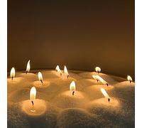 NICEME Customized Powder Candle Making Kit, 750g Refillable Beaded Wax Sand, DIY Pearled Candle, No Wicks, Adult, Unisex, Cozy Atmosphere, Eco-Friendly Plant-Based Wax