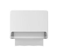 NICEME Paper Towel Dispenser, Commercial Wall-Mounted Paper Towel Holder, No Drilling Required, Suitable for Private Homes, Offices, Hotels and Commercial Facilities, White