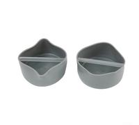 Niceminiwall 1.98 Inch Rubber Bearing Buddy Dust Cap Covers for Trailer Boat RV for ATV Snowmobile - 2 Pack Hub Protectors Keep Water Dirt Grime Out, Maintain Grease Pressure,