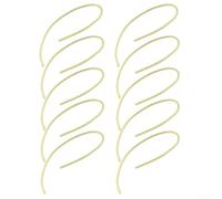 Niceminiwall 10 Pcs Valve Core Rubber Hose Bands, 34cm Latex Tube Compatible with British Valve Cores for for Road, Mountain and Folding Bikes, Lasting