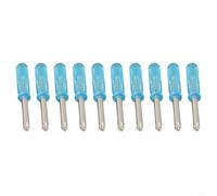 Niceminiwall 10-Piece Mini Slotted and Cross Screwdriver Set with 1.5/2.0/3.0mm Tips for Xbox 360, Laptops, Mobile Phones and Wireless Controller Repair Tool -(10pcs 3.0+)