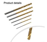 Niceminiwall 100-Piece High-Speed Steel Drill Bit Set with 1mm, 1.5mm, 2mm, 2.5mm and 3mm Sizes for Metal Masonry Wood Drilling in Home DIY and Professional(B)