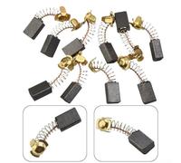 Niceminiwall 10pcs 7x11x18mm Carbon Copper Alloy Motor Brushes Replacement Parts for Power Tools