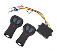 Niceminiwall 12V Wireless Electric Winch Remote Control Switch Kit for ATV SUV Off-Road Trucks with Weatherproof Transmitter Receiver 30-70m Range DC Power Controller(0)