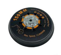 Niceminiwall 150 Mm 37 Holes 6 Inch Sanding Disc Sanding Pad Grinding Stone Grinding Metal Polishing Disc Suitable For MAXXT Brushless Dry Sander
