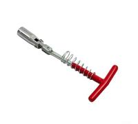Niceminiwall 16mm 21mm T Wrench Spark for Plugger Socket Removal and Installation Tool, Chrome Vanadium Steel, Heat Treated Spring, Comfort Grip Handle, for Car and Motorcycle(16mm(22cm))