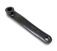 Niceminiwall 170mm Exercise Bike Crank Iron Square Hole Left/Right Indoor Sports Bike Crank,Bike Crank for Home Use Square Hole(Left)