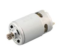 Niceminiwall 18V RS550 DC Motor with 27500 RPM and Two-Speed 11 Teeth High Torque for Electric Drill and Screwdriver Power Tools Replacement Hardware Accessories
