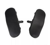 Niceminiwall 2 Pcs Front Windscreen Washer Spray Nozzles Heated ABS Plastic Black Compatible with A3 A4 A5 A6 A7 A8 Q3 Q5 Q7 OEM 4G8988987 4GD955987