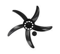 Niceminiwall 20 Inch Floor Fan Blade Replacement Part, 5 Wing Design Diameter 500mm Center Opening 8mm ABS Material For Stand Fan Replacement