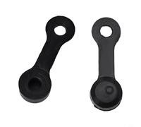 Niceminiwall 20-Pack Rubber Hydraulic Brake Bleed Nipple for Disc Brake Calipers - 19 x 6.5 x 4 mm, Black/Red/Green, Anti-Aging Bleeder Screw Covers(BLACK)