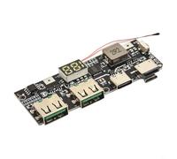 Niceminiwall 22.5W Power Supply Converter Module with USB Fast Charge Circuit Board, DC 9V-36V Input to 5.2V Output for Mobile Power Bank DIY and Alternative Energy