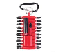 Niceminiwall 22 Piece Electric Bit Set - Cross-Hexagonal Plum Blossom Set - Impact-Resistant Bit - PH T SQ PZ Bits - General Magnetic Drill & Screwdriver Set