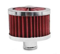 Niceminiwall 23mm Car Air Filter Cold Air Breather High Flow Cone Design for Engine Protection and Improved Performance for Most Vehicles with 23mm Air(Red)