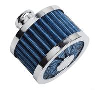 Niceminiwall 23mm Car Air Filter Cold Air Breather High Flow Cone Design for Engine Protection and Improved Performance for Most Vehicles with 23mm Air(Blue)