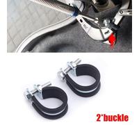 Niceminiwall 2pcs Car Boot Lid Lifting Spring Automatic Lift Assist Device Adjustable Metal Trunk Opener for Remote Control System Flexible Extension for Easy(2*buckle)