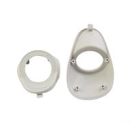 Niceminiwall 2Pcs Plastic Car Audio A-Pillar Tweeter Speaker Bracket Adapter Rings, 2-Way Mounting Spacer Gaskets for 2.5 Inch Tweeters, Lasting Heat and Moisture Resistant
