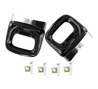 Niceminiwall 2PCS Pot Ears Replacement Side Handle for Steamer Cookware, Compatible with Single/Double Screw Pots, Black, 6.7 x 6.7 cm