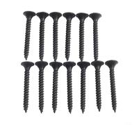 Niceminiwall 2x4 Door Barricade Brackets - Alloy Steel Security Bar Reinforcement for Home Garage Basement Shed Warehouse Exterior Interior Doors with U-Shaped Design and(black)