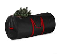 Niceminiwall 30 * 60IN Christmas Tree Storage Bag Christmas Supplies Organizer Bag Storage Bag, Waterproof Oxford Cloth Dustproof Holiday Decorations Organizer (black)