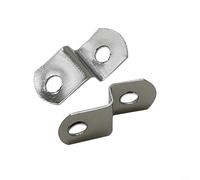 Niceminiwall 300pcs 1/8 Inch Canvas Offset Clips for Picture Framing, Heavy-Duty Iron Mounting Clips with Screws for Canvas Painting, Artwork, and DIY Framing Projects