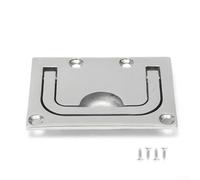 Niceminiwall 316 Stainless Steel Flush Lifting Handle Ring Pull, 7.6x5.5cm Heavy Duty Marine Hardware, For Boat Deck Hatch Or Cabinet Drawer, 1Pcs(1pcs)