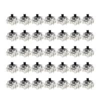 Niceminiwall 35PCS FOR G-PRO 3-pin Linear Mechanical Keyboard Switch Pre-lubricated Switch(Black)
