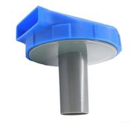 Niceminiwall 360 Degree Rotatable Swimming Pool Inlet Nozzle Water Return Jet Fitting Connector for Intex Above Ground Pool Equipment(gray+blue)