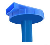 Niceminiwall 360 Degree Rotatable Swimming Pool Inlet Nozzle Water Return Jet Fitting Connector for Intex Above Ground Pool Equipment(blue+blue)