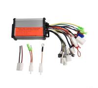 Niceminiwall 36V/48V Dual-Mode Brushless DC Motor Controller for Electric Bicycles - 350W, 17±1A Current Limit, 6-Transistor Design, Compatible with 150W-350W(48V)
