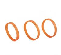 Niceminiwall 3pcs 238mm x 9.6mm Electric Planer Drive Belt Compatible with 1900B, 225007, N1923B, FP0800, KP0810C - Polyurethane Ribbed Belt for Power Tools