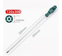 Niceminiwall 400mm Extra Long Torx Screwdriver with Magnetic Tip, Ergonomic Rubber Handle and Chromium Vanadium Alloy Steel Shaft, /T15//T25/T27/Driver()