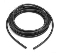 Niceminiwall 4mm Silicone Vacuum Hose High Resistant Rubber Tubing 5m Compatible with for Car Truck Turbocharger Cooling System Air Water Oil Line, Inner Diameter 4mm, Outer