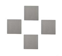 Niceminiwall 4pcs Interior Door Panel Cover Plugger 51417025647 for 7 Series E65 E66 2002-2008, ABS Front Door Trim Cap Replacement for 745i 745Li 750i 750Li