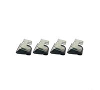 Niceminiwall 4Pcs Rear Door Curtain Clip 8200163859, For Renault For Laguna For Megane 2-3, Interior Sun Visor Holders,Window Shade Fastener