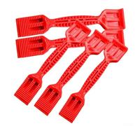 Niceminiwall 5-Piece Screen Rolling Tool and Glazing Shovel Set for and Door Seal Installation, Red ABS PVC Construction, Professional Grade Hand Tools for Home(5PCS Type A)