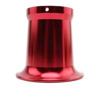 Niceminiwall 50mm Motorcycle Air Filter Cup with Net Wind Cup for 21-34mm Carburetor - For CNC Machined Aluminum Alloy Construction with Efficient Filtration System(Red)
