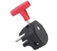 Niceminiwall 56 Inch Throttle Cable Switch Lever Control Handle for Lawn Mower with .5m Cable Length, Plastic and Alloy Construction, Compatible with Most Lawn Mowers(throttle box)